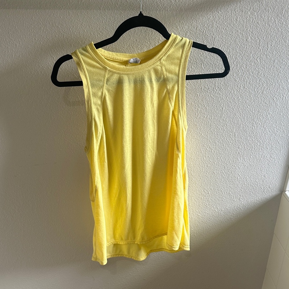 Sweaty Betty Bright Yellow Tank Top